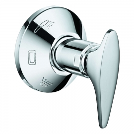 GROHE Umstellhebel 45068 mit Rosette chrom 