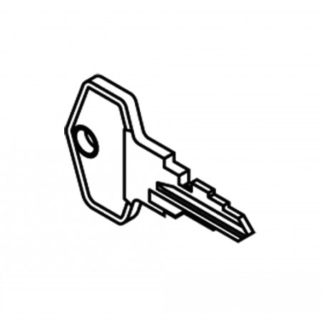 HEWI 477 Schlüssel für Papierhandtuchspender 